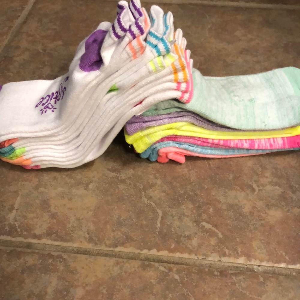Justice lot of socks 12 pairs M/L